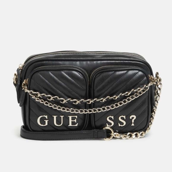 New GUESS Cassie Quilted Crossbody - Picture 2 of 5